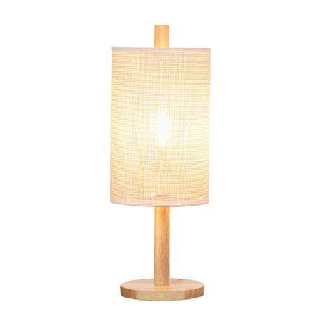 Arcana Table Lamp - Oak - Natural from Ashcroft Furniture - Luna Furniture