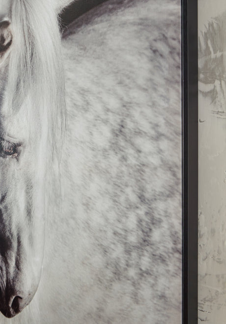 Archerwick Black/White Wall Art from Ashley - Luna Furniture