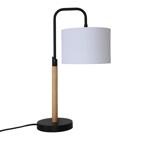 Arcus Paniz Simple Table Lamp with Cylinder Shade from Ashcroft Furniture - Luna Furniture
