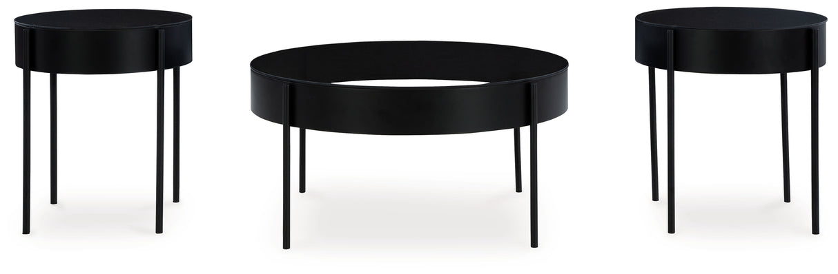 Ardoline Black Table (Set of 3) from Ashley - Luna Furniture