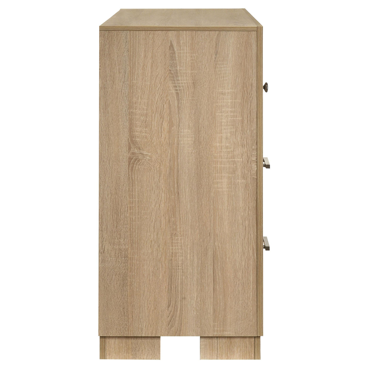 Arielle Light Oak 6-Drawer Bedroom Dresser Cabinet from Coaster - Luna Furniture