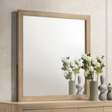 Arielle Light Oak Dresser Mirror (Mirror Only) from Coaster - Luna Furniture