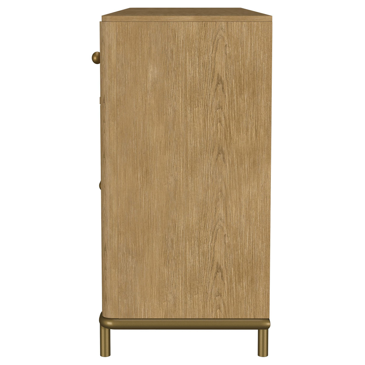 Arini Sand Wash 2-Drawer Cane Door Dining Sideboard Server from Coaster - Luna Furniture