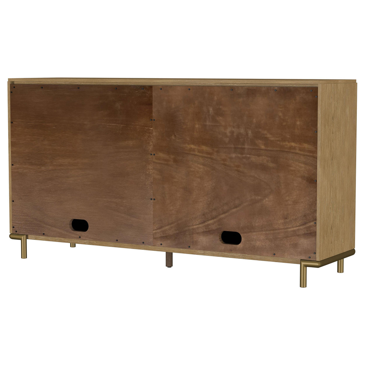 Arini Sand Wash 2-Drawer Cane Door Dining Sideboard Server from Coaster - Luna Furniture