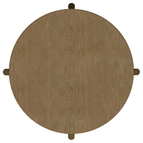 Arini Sand Wash 2-Piece Round Coffee and End Table Set from Coaster - Luna Furniture