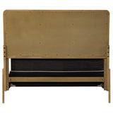 Arini 4-piece Eastern King Bedroom Set Cream and Sand Wash from Coaster - Luna Furniture