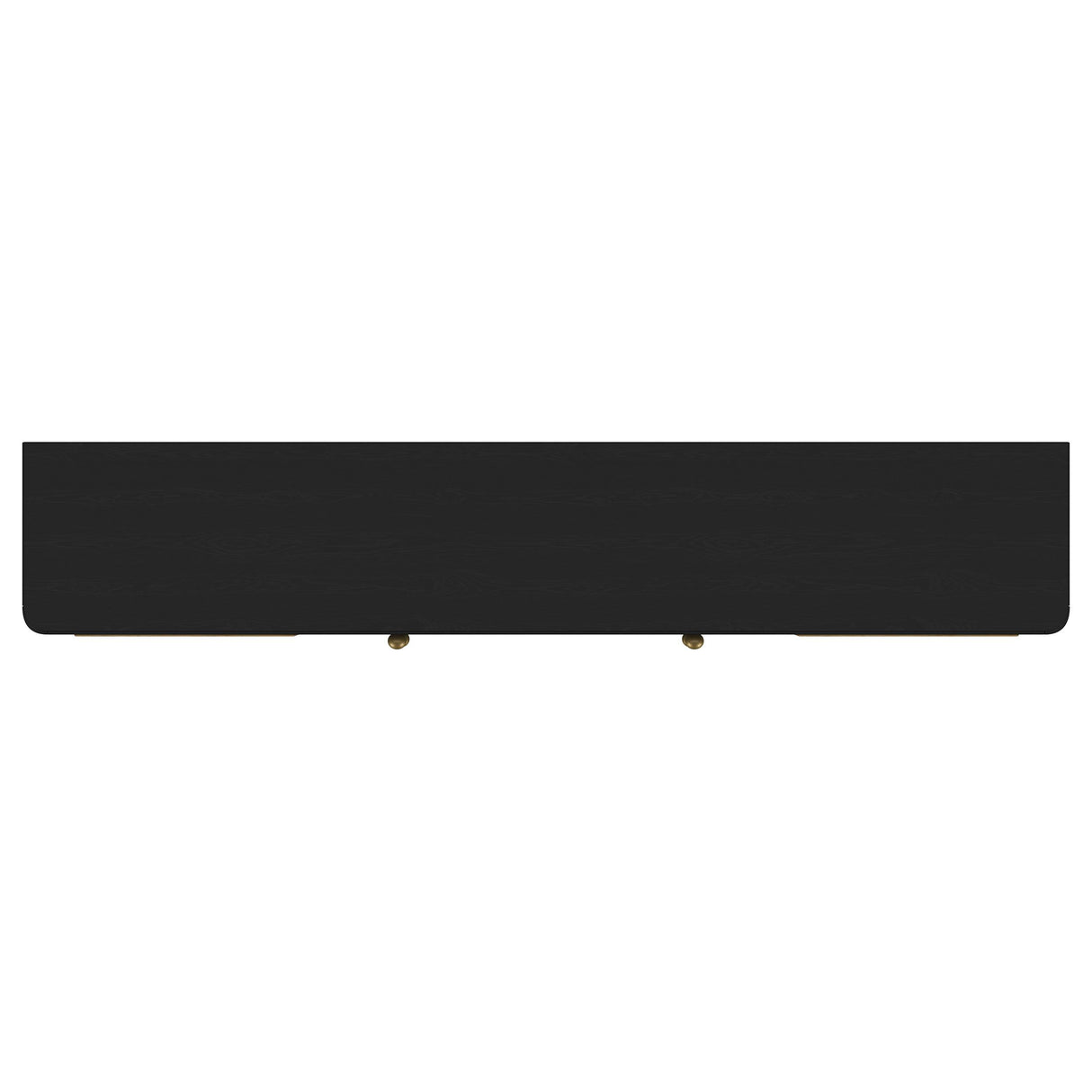 Arini Black Rattan Cane 2-Door TV Stand Media Console from Coaster - Luna Furniture