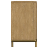 Arini Sand Wash Rattan Cane 2-door TV Stand Media Console from Coaster - Luna Furniture