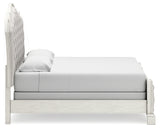 Arlendyne King Panel Bed and 2 Nightstands from Ashley - Luna Furniture