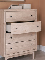 Arloster Tan Chest of Drawers from Ashley - Luna Furniture