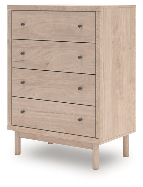 Arloster Tan Chest of Drawers from Ashley - Luna Furniture