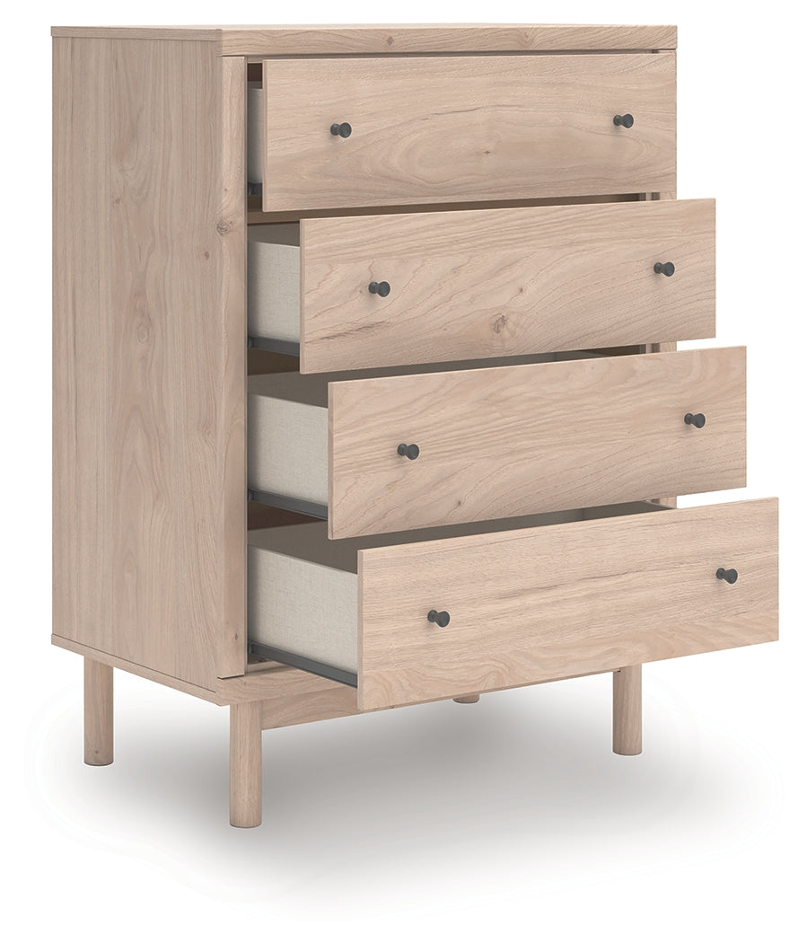 Arloster Tan Chest of Drawers from Ashley - Luna Furniture
