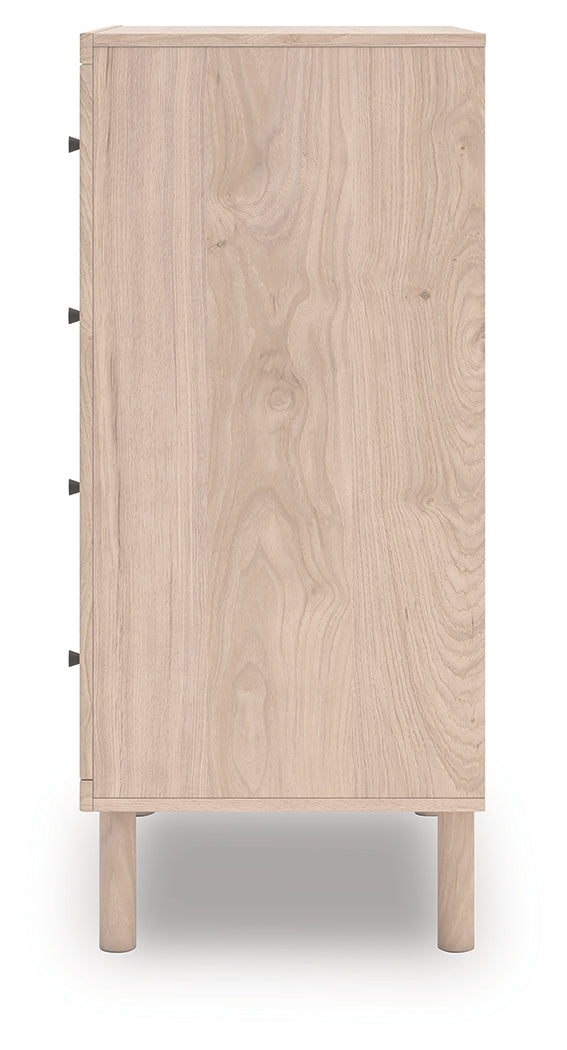 Arloster Tan Chest of Drawers from Ashley - Luna Furniture