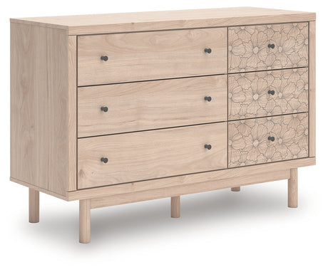 Arloster Tan Dresser from Ashley - Luna Furniture