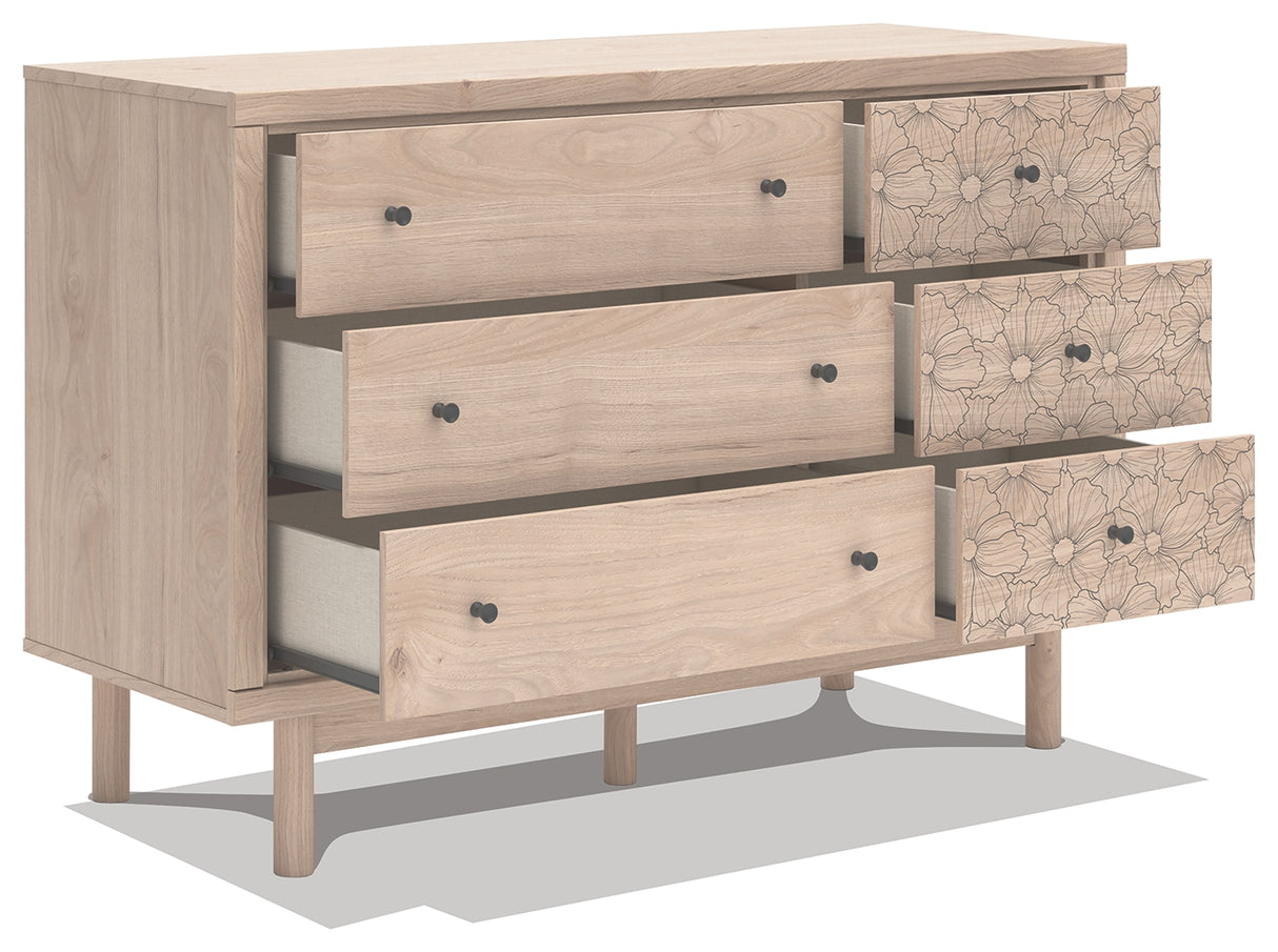 Arloster Tan Dresser from Ashley - Luna Furniture