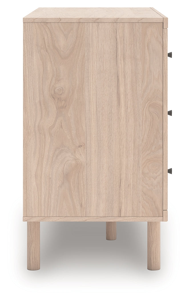 Arloster Tan Dresser from Ashley - Luna Furniture