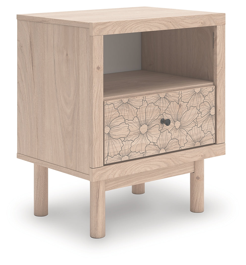 Arloster Tan Nightstand from Ashley - Luna Furniture