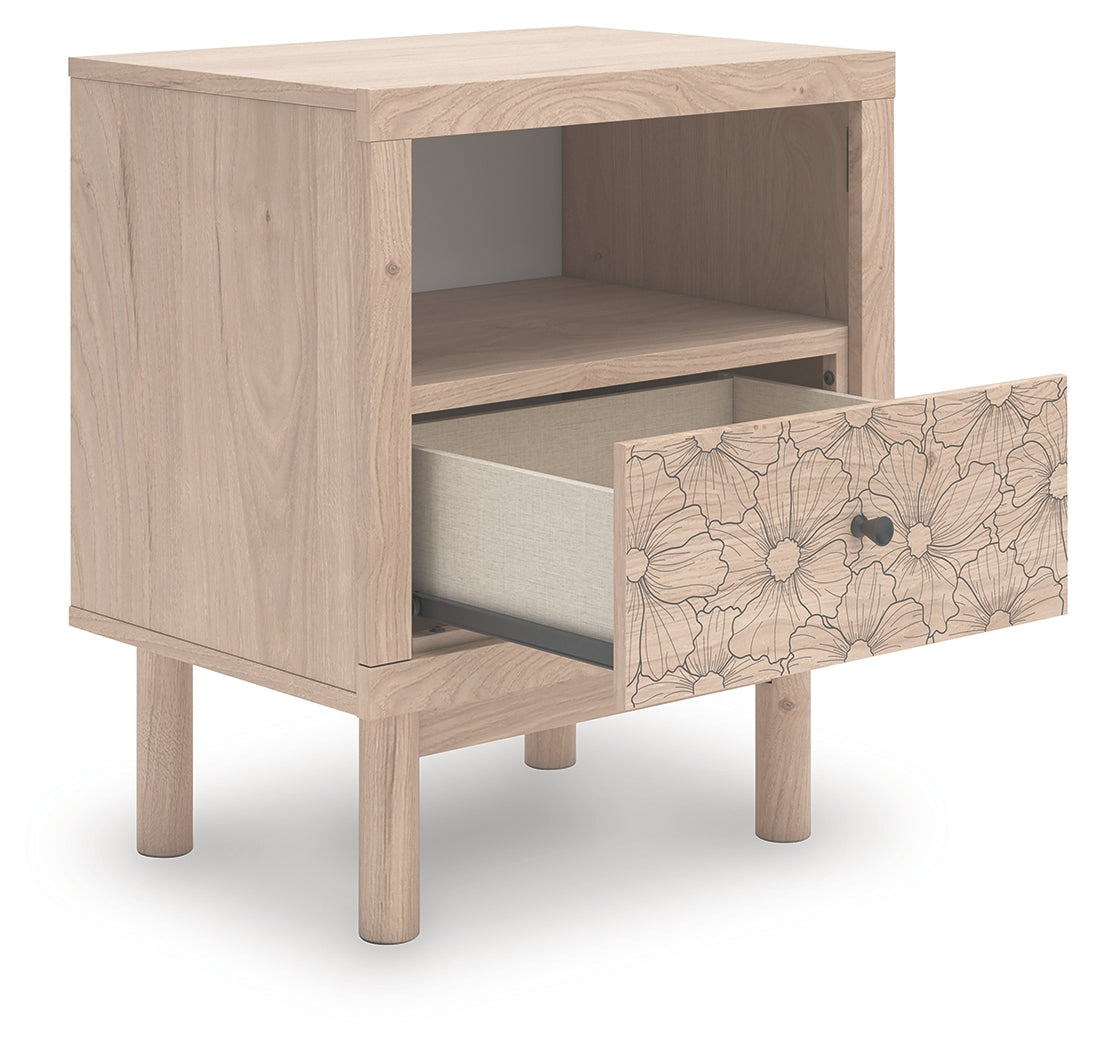 Arloster Tan Nightstand from Ashley - Luna Furniture