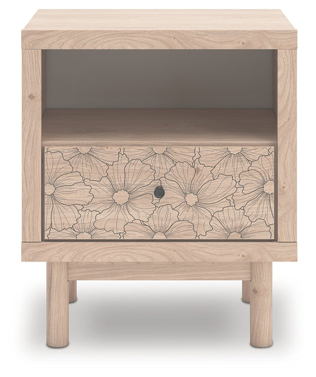 Arloster Tan Nightstand from Ashley - Luna Furniture