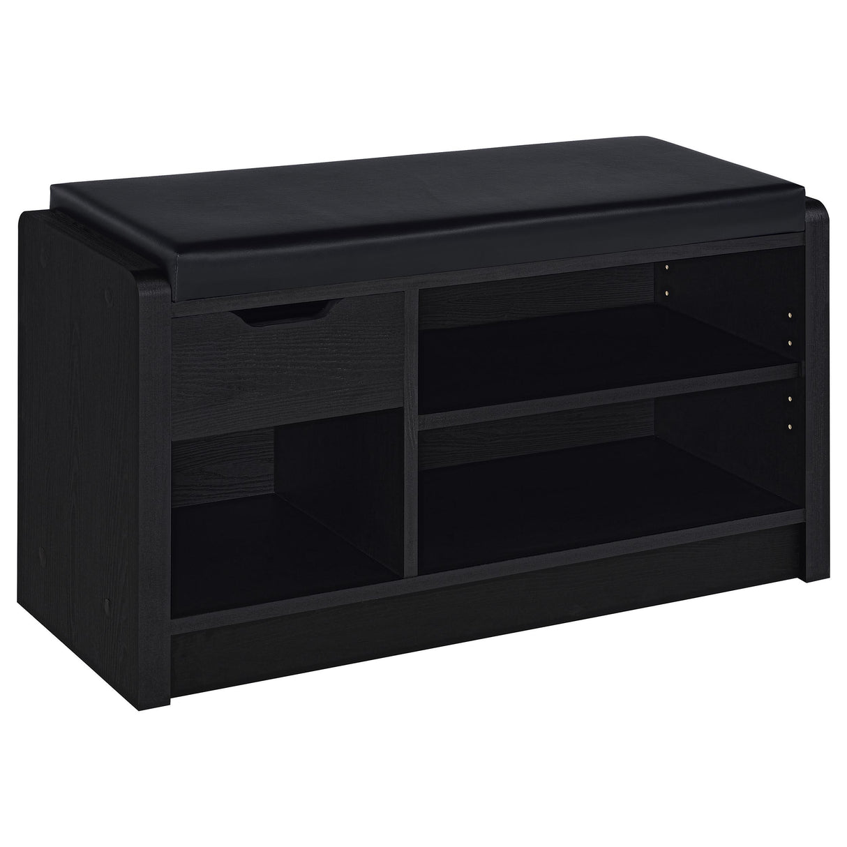 Arrington Black Storage Bench from Coaster - Luna Furniture