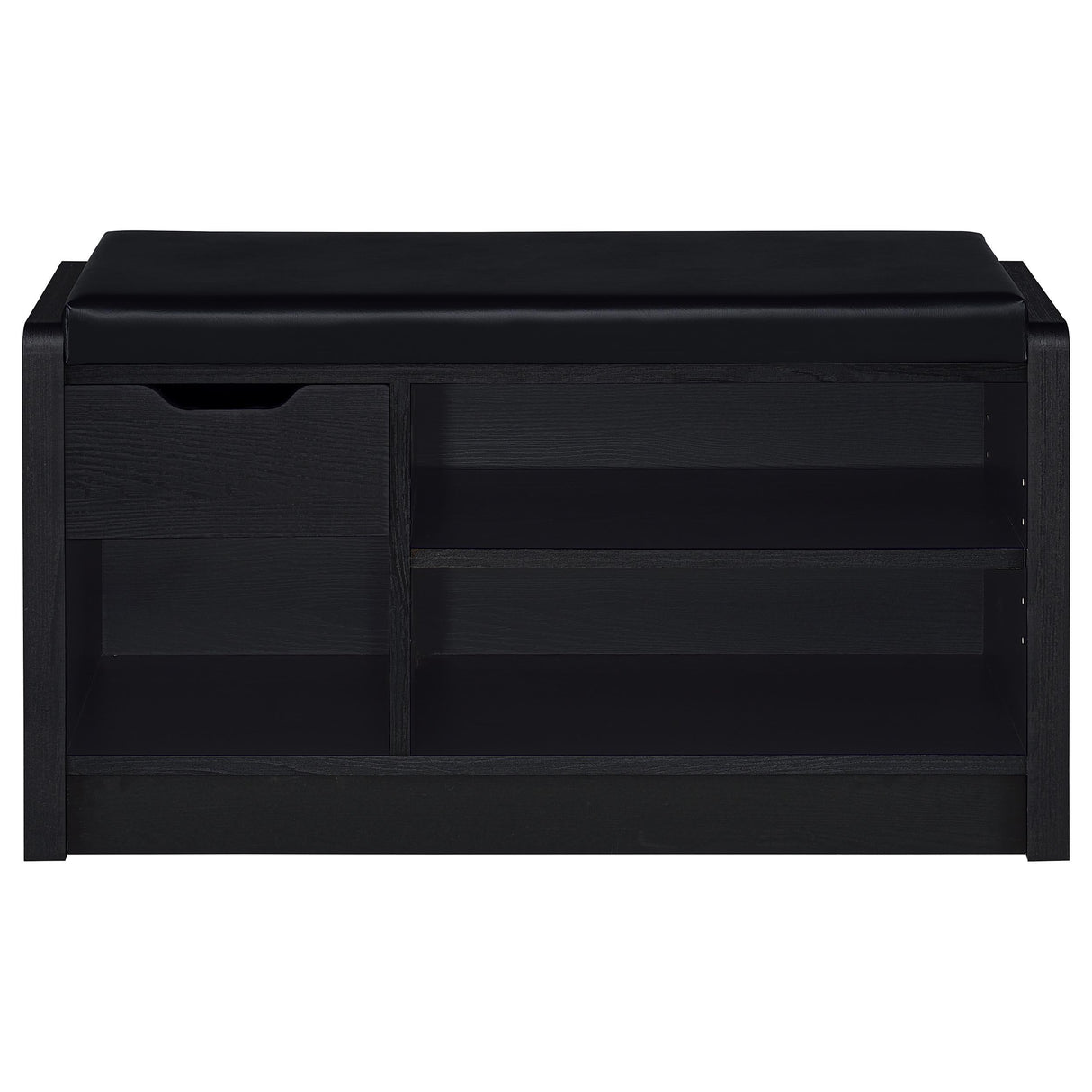 Arrington Black Storage Bench from Coaster - Luna Furniture