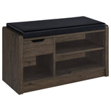 Arrington Storage Bench Smoked Oak from Coaster - Luna Furniture