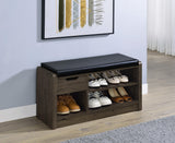 Arrington Storage Bench Smoked Oak from Coaster - Luna Furniture