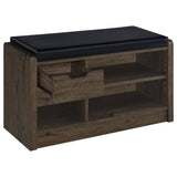 Arrington Storage Bench Smoked Oak from Coaster - Luna Furniture
