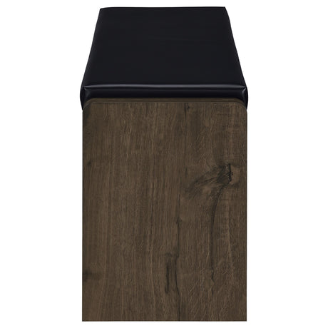 Arrington Storage Bench Smoked Oak from Coaster - Luna Furniture