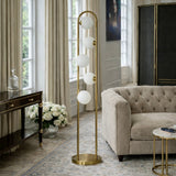 Artema Floor Lamp with WHITE from Ashcroft Furniture - Luna Furniture