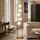 Artema Floor Lamp with WHITE from Ashcroft Furniture - Luna Furniture