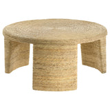 Artina Natural 3-Piece Rattan Coffee and End Table Set from Coaster - Luna Furniture
