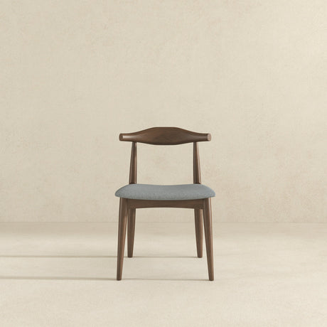 Destiny Dining Chairs (Set of 2) Grey Linen from Ashcroft Furniture - Luna Furniture