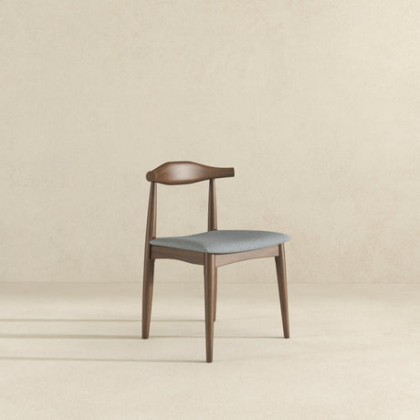 Destiny Dining Chairs (Set of 2) Grey Linen from Ashcroft Furniture - Luna Furniture