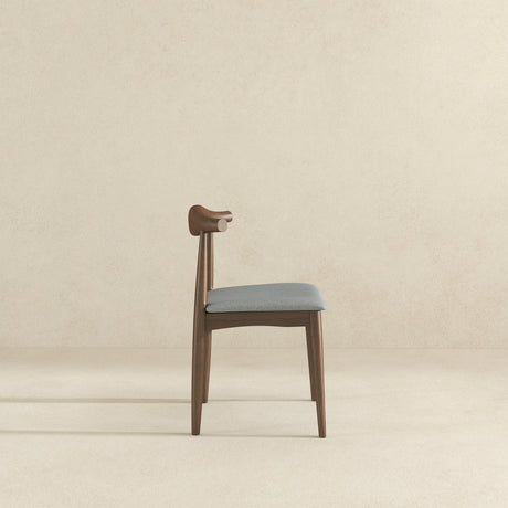 Destiny Dining Chairs (Set of 2) Grey Linen from Ashcroft Furniture - Luna Furniture