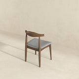 Destiny Dining Chairs (Set of 2) Grey Linen from Ashcroft Furniture - Luna Furniture