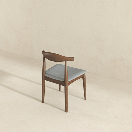 Destiny Dining Chairs (Set of 2) Grey Linen from Ashcroft Furniture - Luna Furniture