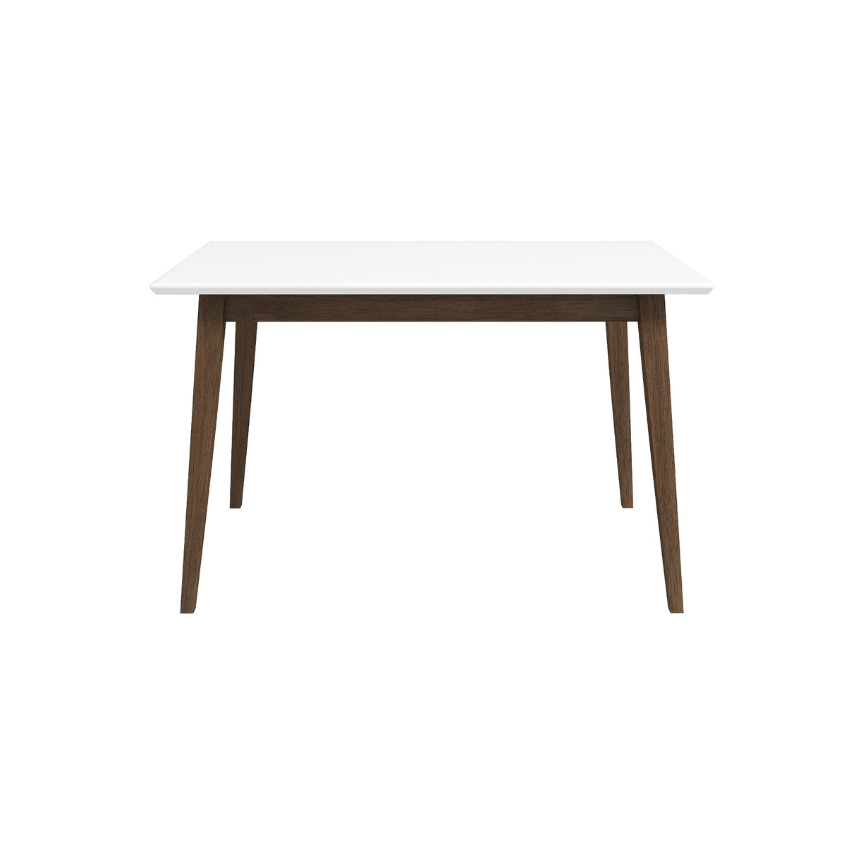 Levi Modern Style Solid Wood Rectangular Dining Kitchen Table White / 47" from Ashcroft Furniture - Luna Furniture