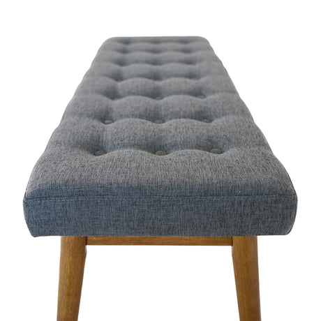 Delilah Fabric Bench from Ashcroft Furniture - Luna Furniture