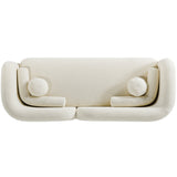 Donna Japandi Style Boucle Sofa Ivory from Ashcroft Furniture - Luna Furniture