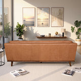 Phoenix Cognac Leather Sofa from Ashcroft Furniture - Luna Furniture