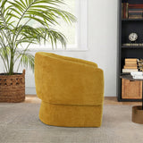 Wichita Gold Chenille Lounge Chair from Ashcroft Furniture - Luna Furniture