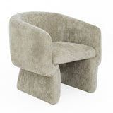 Wichita Light Brown Chenille Lounge Chair from Ashcroft Furniture - Luna Furniture