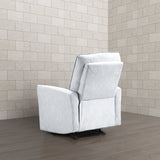 Asheville Grey Suede Recliner Chair from Ashcroft Furniture - Luna Furniture