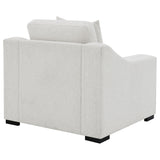 Ashlyn Sand 3-Piece Upholstered Track Arm Living Room Set from Coaster - Luna Furniture