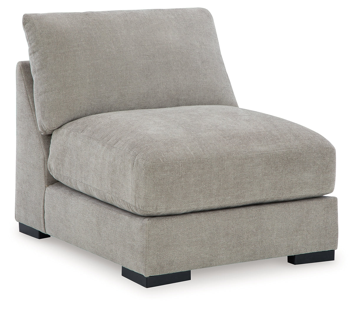 Aslan Court Pebble Armless Chair from Ashley - Luna Furniture
