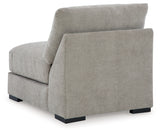 Aslan Court Pebble Armless Chair from Ashley - Luna Furniture