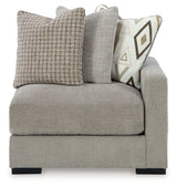Aslan Court Pebble Right-Arm Facing Corner Chair from Ashley - Luna Furniture