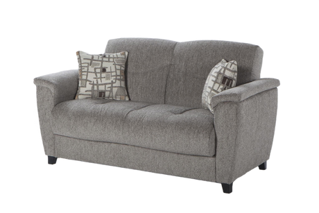 Aspen Aristo Light Brown Loveseat from Bellona - Luna Furniture