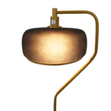 Astris Floor Lamp Black Sprayed and Gold from Ashcroft Furniture - Luna Furniture